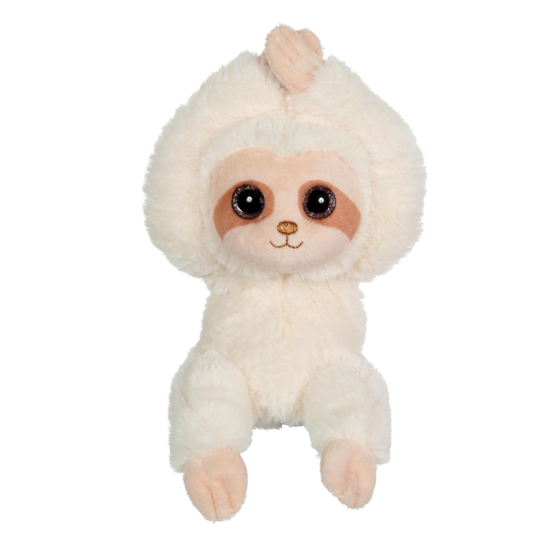  soft toy sloth white 16 cm 